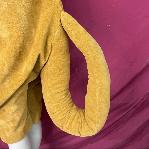 Vintage 3 Piece Handmade Plush Kangaroo Costume Big Kids Unisex XL Candy Pouch!! - Picture 6 of 15